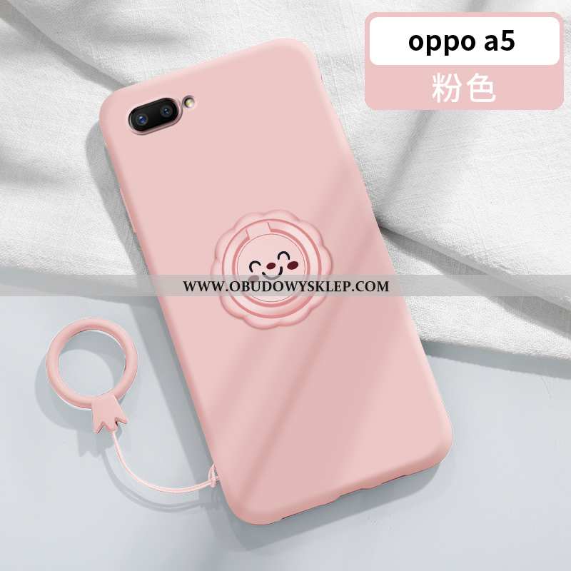 Futerał Oppo A5 Super Trendy Telefon Komórkowy, Pokrowce Oppo A5 Cienkie Na Pokładzie Rozowa