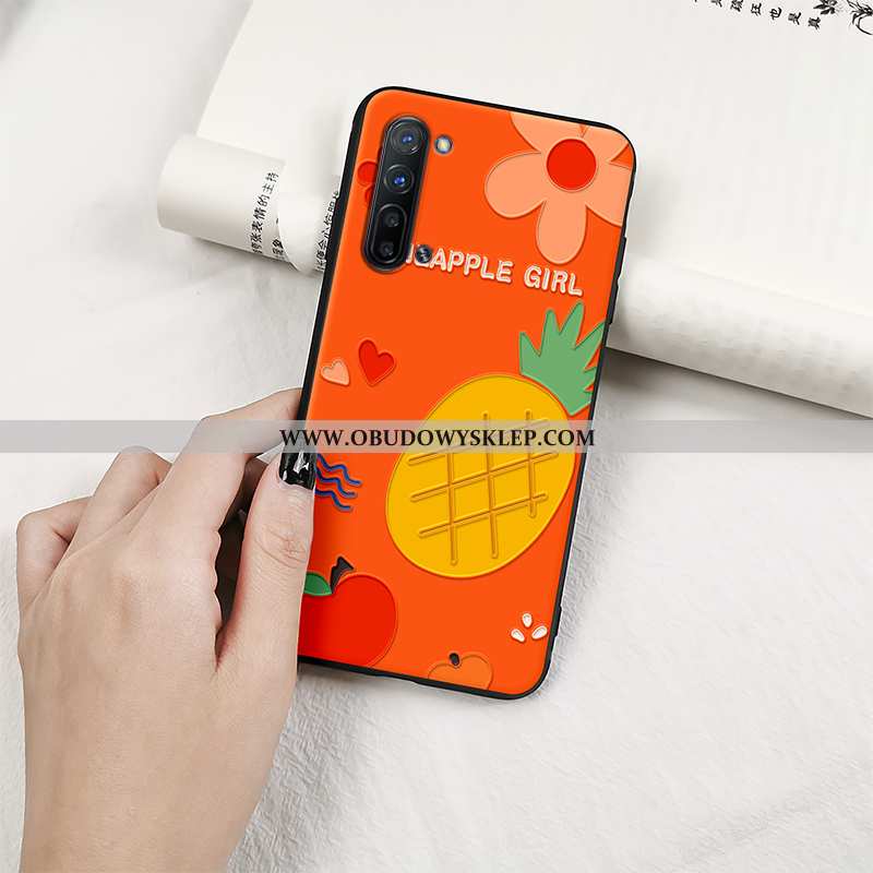 Futerał Oppo Reno 3 Piękny Miękki All Inclusive, Pokrowce Oppo Reno 3 Trendy Wiatr Pomarańczowa