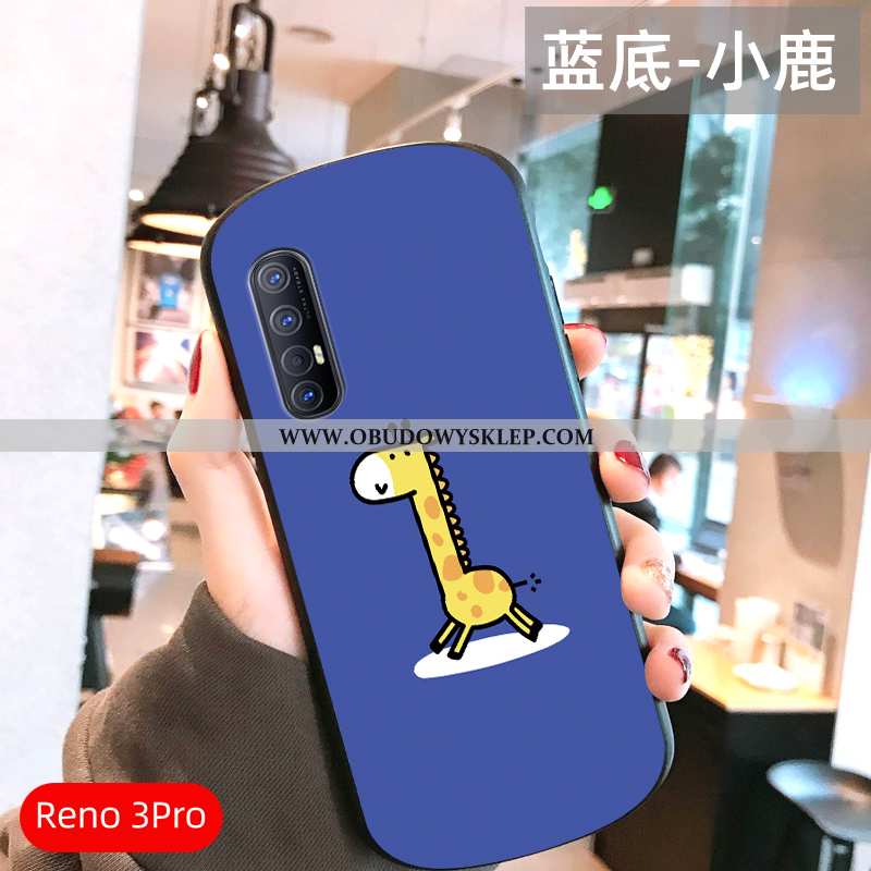 Futerał Oppo Reno 3 Pro Cienkie Łuk Lustro, Pokrowce Oppo Reno 3 Pro Ochraniacz Etui Rozowa