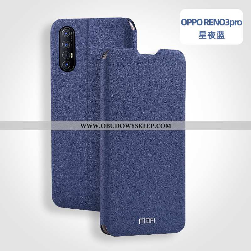 Futerał Oppo Reno 3 Pro Skórzane Etui All Inclusive Futerał, Pokrowce Oppo Reno 3 Pro Silikonowe Och