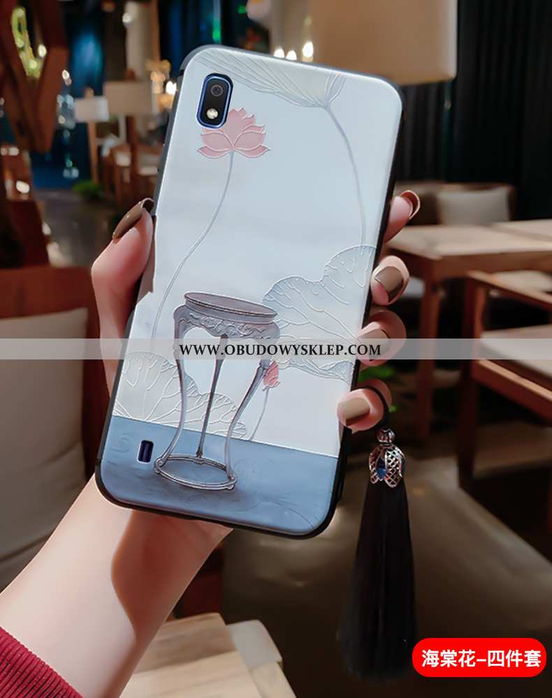 Futerał Samsung Galaxy A10 Miękki Super Chiński Styl, Pokrowce Samsung Galaxy A10 Silikonowe Vintage