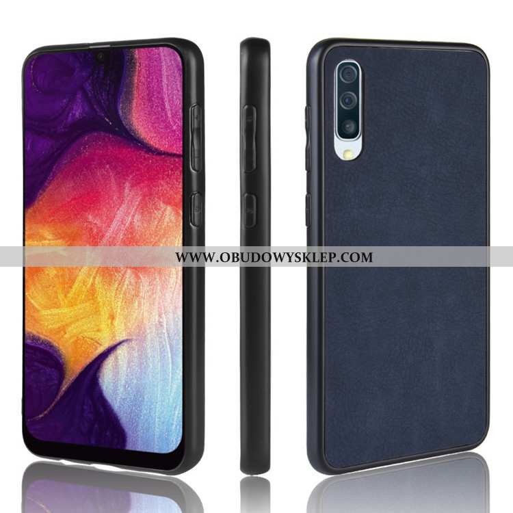 Futerał Samsung Galaxy A50s Ochraniacz Gwiazda Etui, Pokrowce Samsung Galaxy A50s Super Czarna