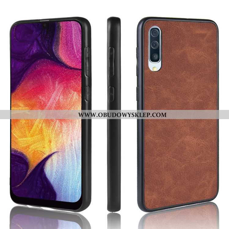 Futerał Samsung Galaxy A50s Ochraniacz Gwiazda Etui, Pokrowce Samsung Galaxy A50s Super Czarna