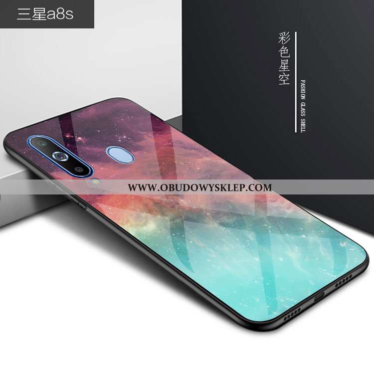 Futerał Samsung Galaxy A8s Trendy Anti-fall, Pokrowce Samsung Galaxy A8s Ochraniacz Gwiazda Czarna