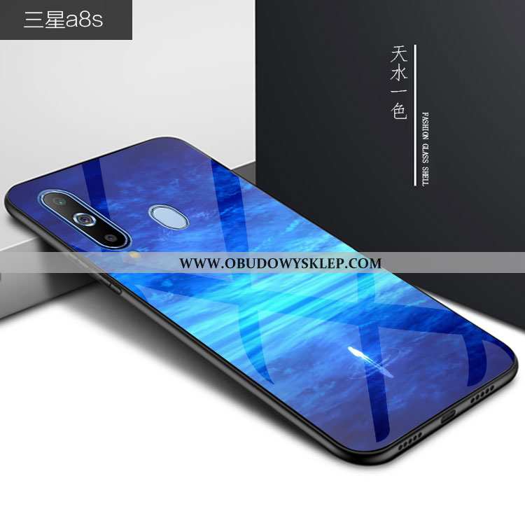 Futerał Samsung Galaxy A8s Trendy Anti-fall, Pokrowce Samsung Galaxy A8s Ochraniacz Gwiazda Czarna