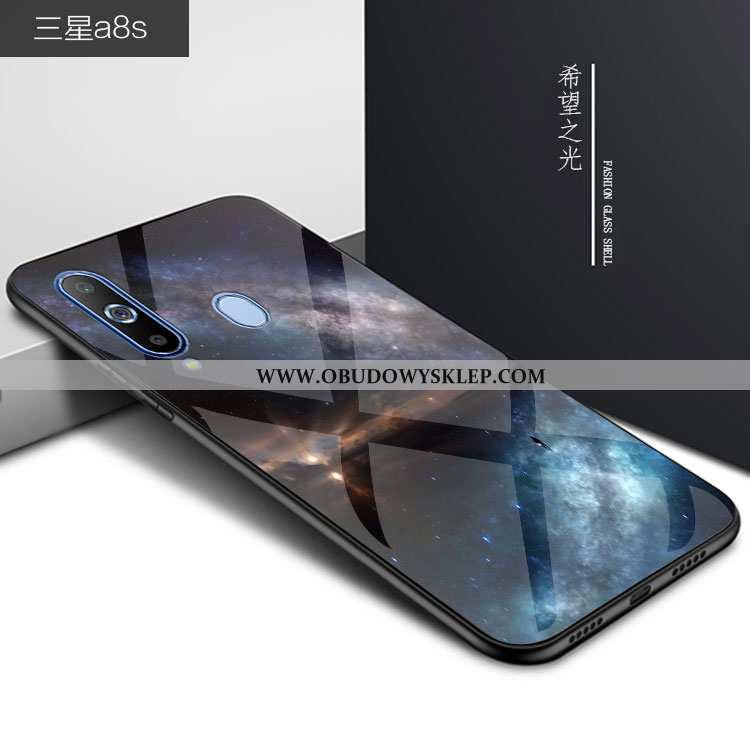 Futerał Samsung Galaxy A8s Trendy Anti-fall, Pokrowce Samsung Galaxy A8s Ochraniacz Gwiazda Czarna