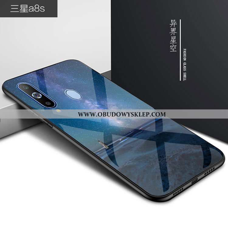 Futerał Samsung Galaxy A8s Trendy Anti-fall, Pokrowce Samsung Galaxy A8s Ochraniacz Gwiazda Czarna