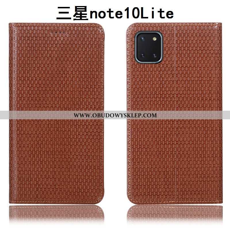 Futerał Samsung Galaxy Note 10 Lite Ochraniacz Wzór Brązowy, Pokrowce Samsung Galaxy Note 10 Lite Sk