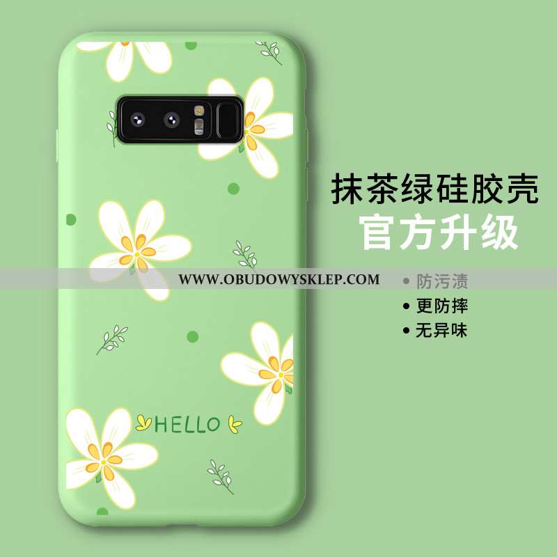 Futerał Samsung Galaxy Note 8 Trendy Świeży Gwiazda, Pokrowce Samsung Galaxy Note 8 Cienkie Zielony 