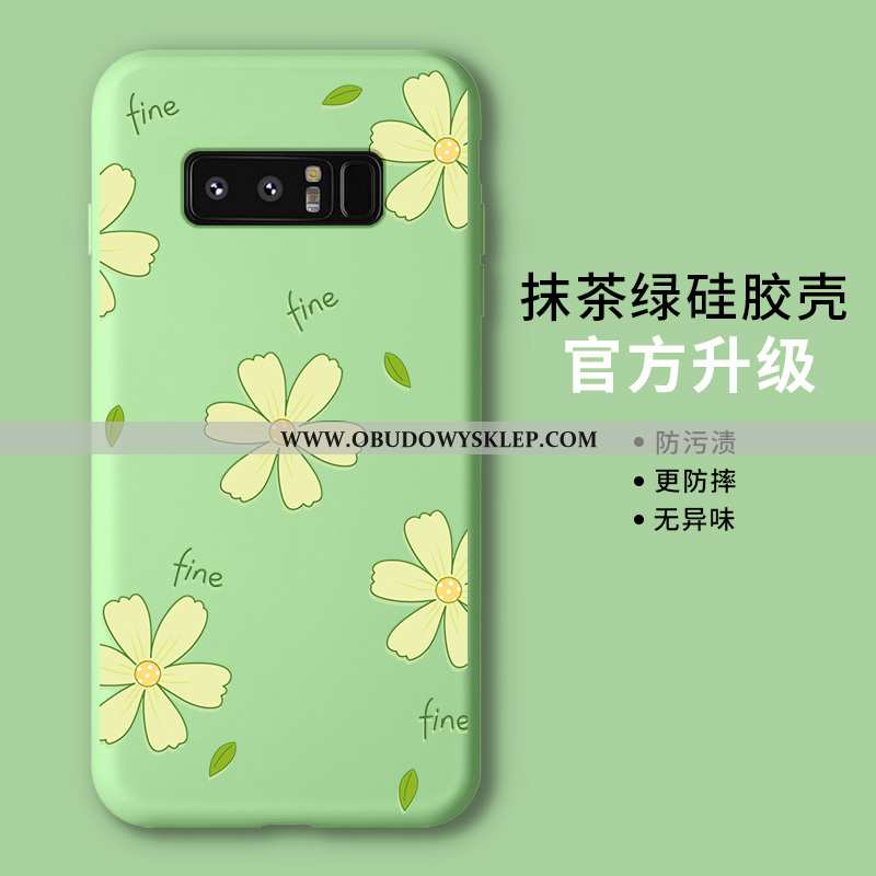 Futerał Samsung Galaxy Note 8 Trendy Świeży Gwiazda, Pokrowce Samsung Galaxy Note 8 Cienkie Zielony 