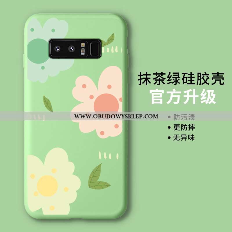 Futerał Samsung Galaxy Note 8 Trendy Świeży Gwiazda, Pokrowce Samsung Galaxy Note 8 Cienkie Zielony 