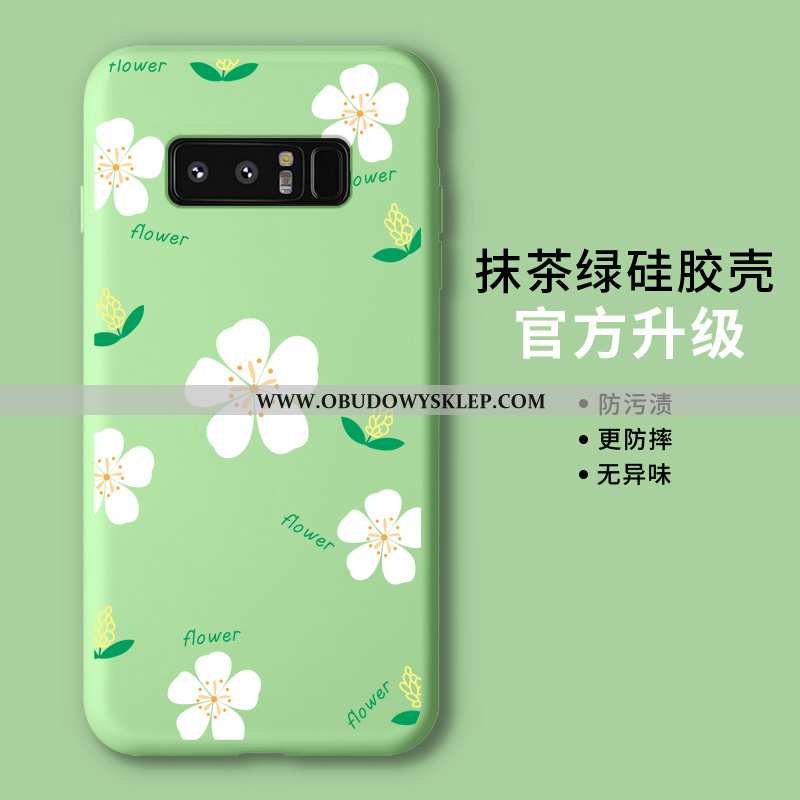 Futerał Samsung Galaxy Note 8 Trendy Świeży Gwiazda, Pokrowce Samsung Galaxy Note 8 Cienkie Zielony 