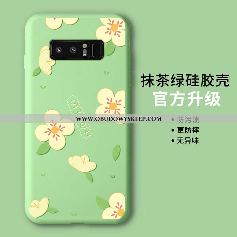 Futerał Samsung Galaxy Note 8 Trendy Świeży Gwiazda, Pokrowce Samsung Galaxy Note 8 Cienkie Zielony 