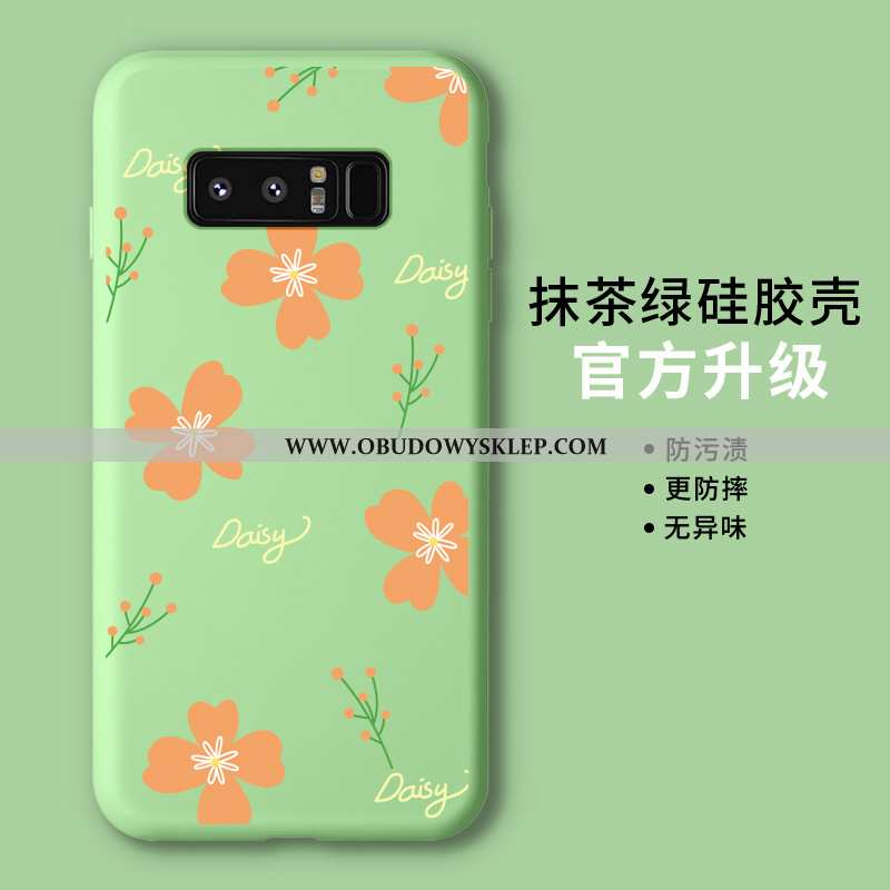 Futerał Samsung Galaxy Note 8 Trendy Świeży Gwiazda, Pokrowce Samsung Galaxy Note 8 Cienkie Zielony 