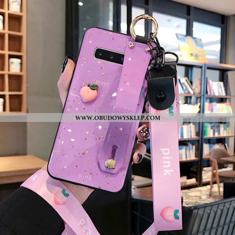 Futerał Samsung Galaxy S10+ Trendy Nowy Proste, Pokrowce Samsung Galaxy S10+ Miękki Etui Rozowa