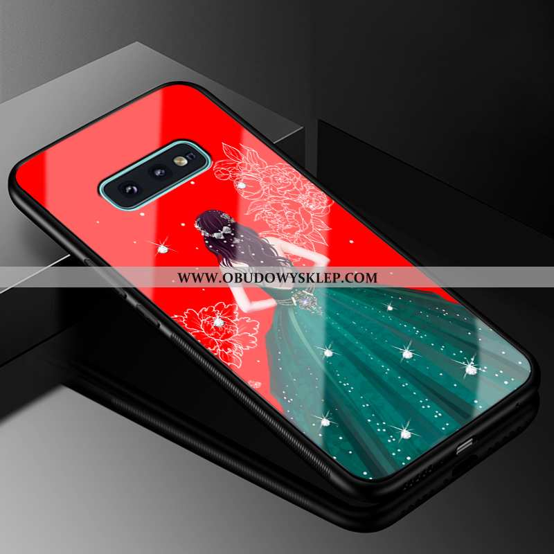 Futerał Samsung Galaxy S10e Moda Szkło Trudno, Pokrowce Samsung Galaxy S10e Silikonowe All Inclusive