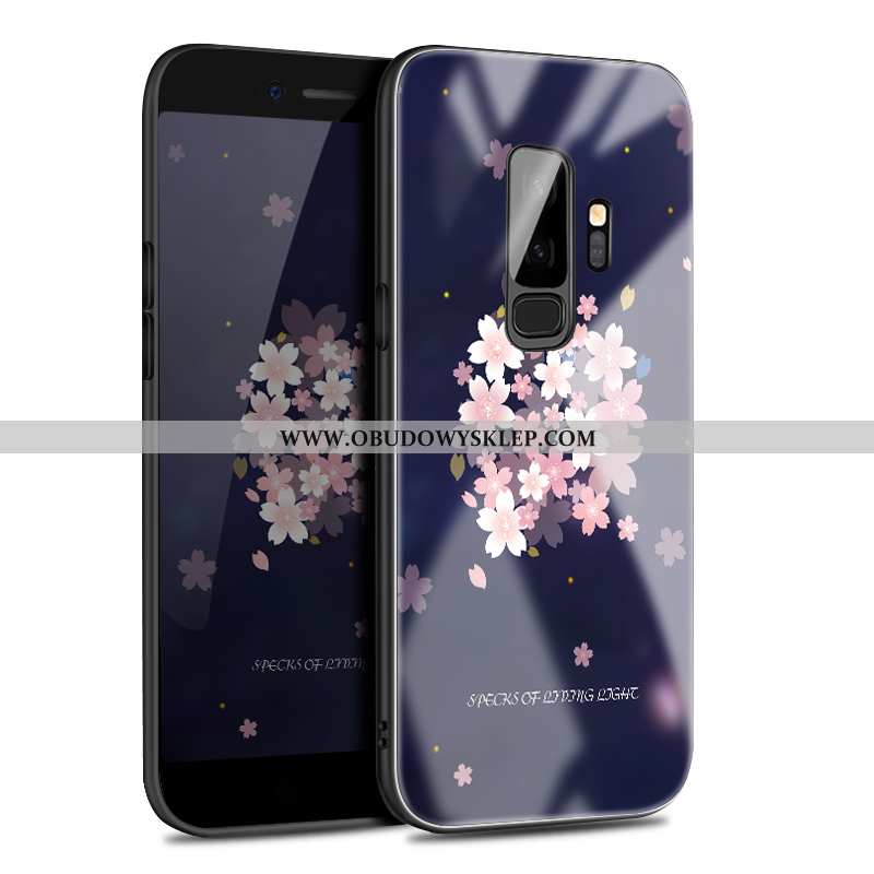 Futerał Samsung Galaxy S9+ Ochraniacz Kreatywne Ciemno Niebieski, Pokrowce Samsung Galaxy S9+ Szkło 