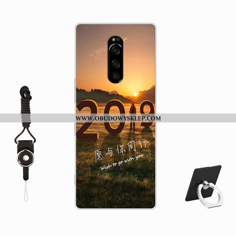 Futerał Sony Xperia 1 Filmy Szkło Hartowane All Inclusive, Pokrowce Sony Xperia 1 Silikonowe Dostoso