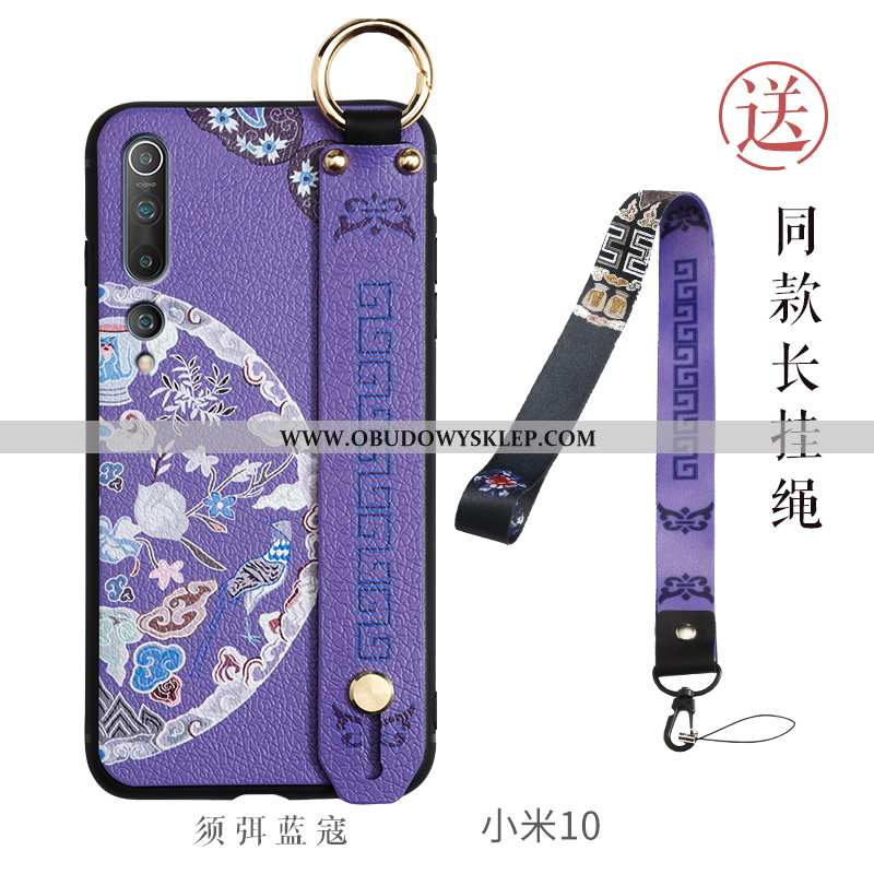 Futerał Xiaomi Mi 10 Trendy Telefon Komórkowy Etui, Pokrowce Xiaomi Mi 10 Super Cienkie Fioletowy