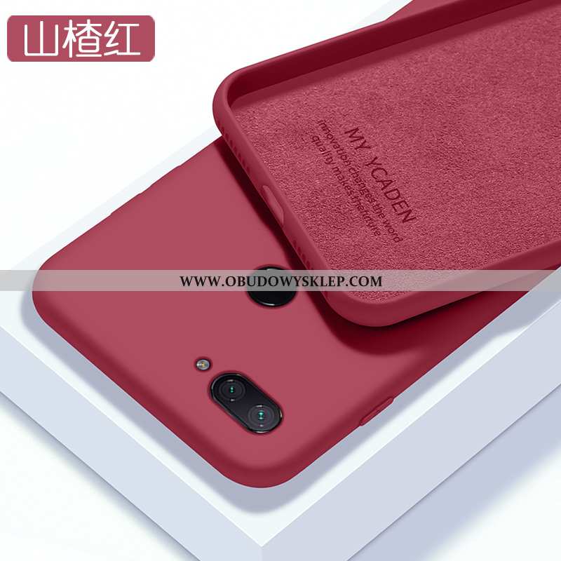 Futerał Xiaomi Mi 8 Lite Trendy Wino Czerwone Anti-fall, Pokrowce Xiaomi Mi 8 Lite Miękki Telefon Ko