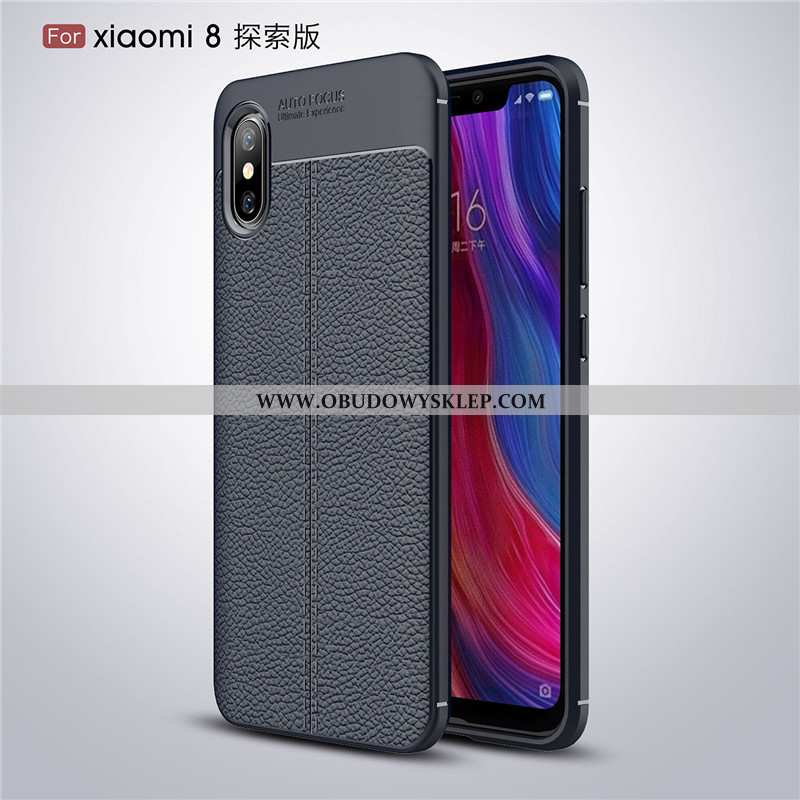 Futerał Xiaomi Mi 8 Pro Miękki All Inclusive Czarny, Pokrowce Xiaomi Mi 8 Pro Silikonowe Anti-fall C