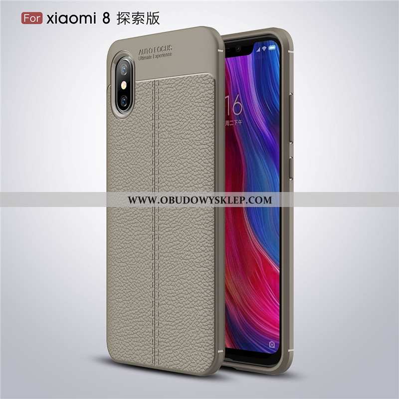 Futerał Xiaomi Mi 8 Pro Miękki All Inclusive Czarny, Pokrowce Xiaomi Mi 8 Pro Silikonowe Anti-fall C