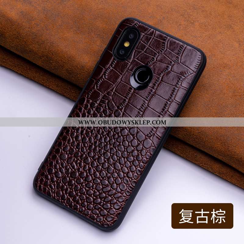 Futerał Xiaomi Mi 8 Skórzane Etui Trendy Anti-fall, Pokrowce Xiaomi Mi 8 Przezroczysty Ochraniacz Br