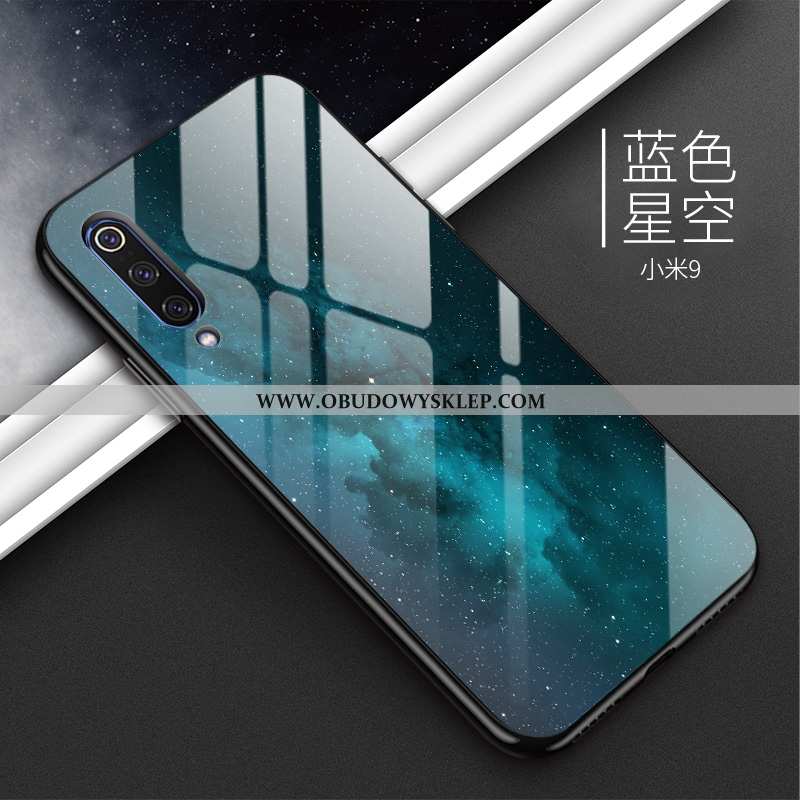 Futerał Xiaomi Mi 9 Osobowość Szkło Lustro, Pokrowce Xiaomi Mi 9 Trendy Ochraniacz Biała