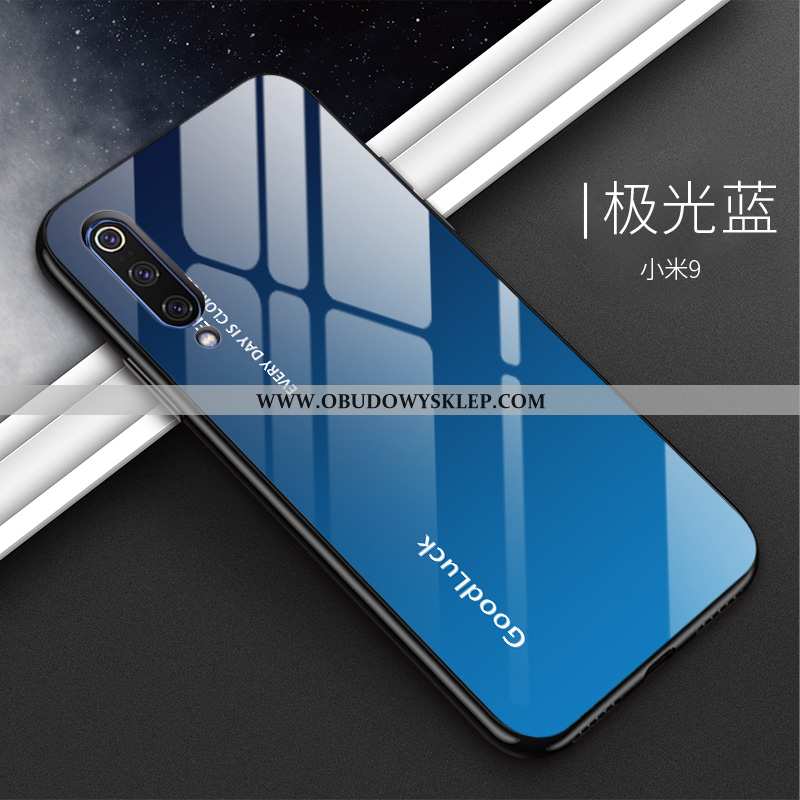 Futerał Xiaomi Mi 9 Osobowość Szkło Lustro, Pokrowce Xiaomi Mi 9 Trendy Ochraniacz Biała