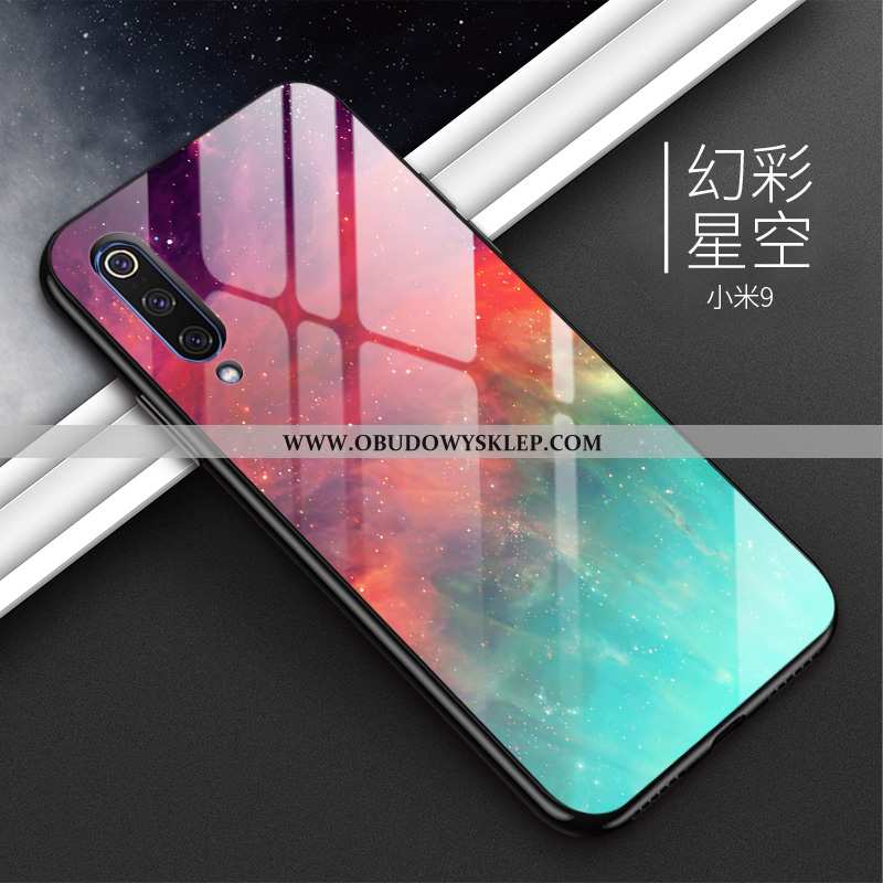 Futerał Xiaomi Mi 9 Osobowość Szkło Lustro, Pokrowce Xiaomi Mi 9 Trendy Ochraniacz Biała