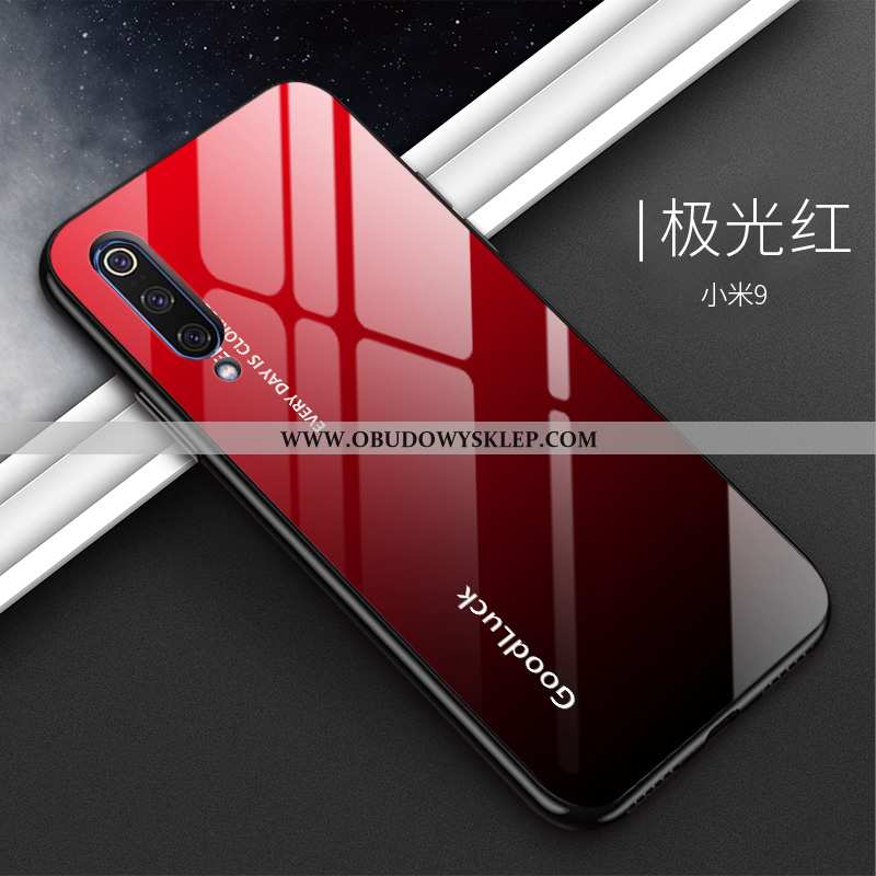 Futerał Xiaomi Mi 9 Osobowość Szkło Lustro, Pokrowce Xiaomi Mi 9 Trendy Ochraniacz Biała