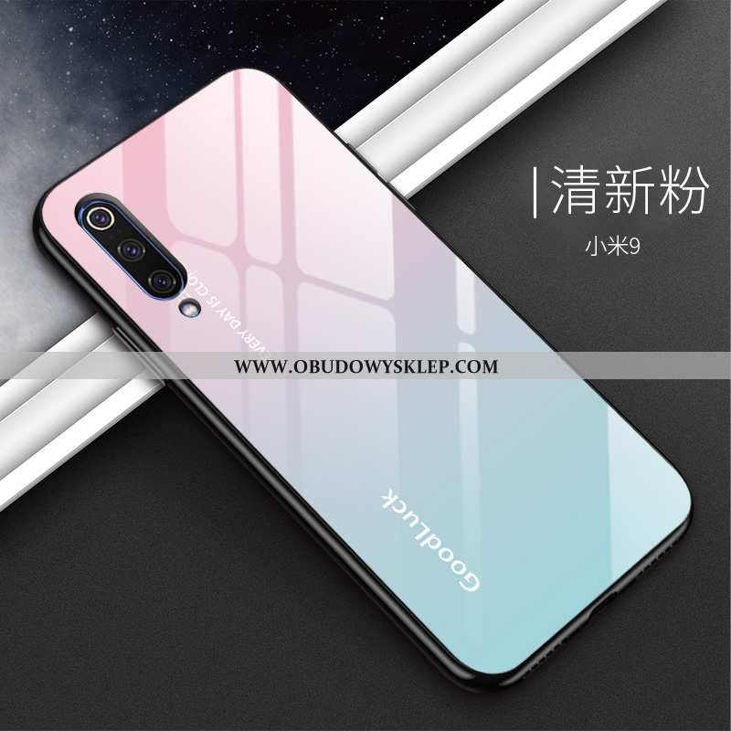 Futerał Xiaomi Mi 9 Osobowość Szkło Lustro, Pokrowce Xiaomi Mi 9 Trendy Ochraniacz Biała