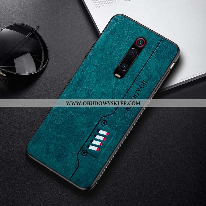 Futerał Xiaomi Mi 9t Miękki Super Etui, Pokrowce Xiaomi Mi 9t Skóra All Inclusive Zielone