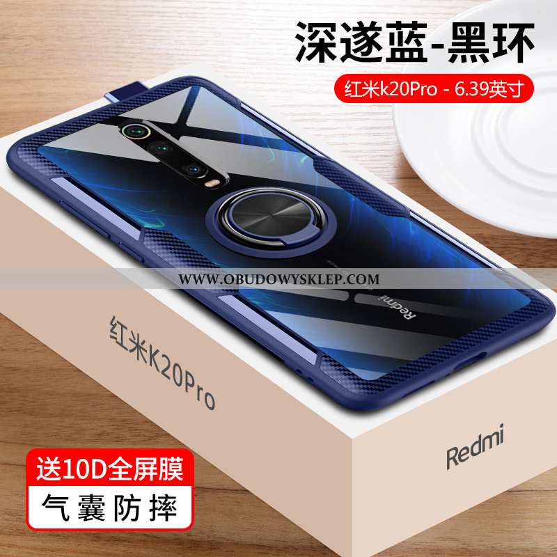 Futerał Xiaomi Mi 9t Pro Trendy Etui Przezroczysty, Pokrowce Xiaomi Mi 9t Pro Miękki Kreatywne Czerw