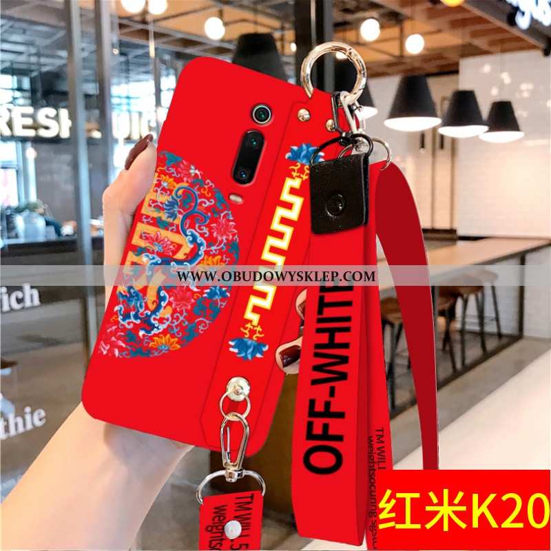 Futerał Xiaomi Mi 9t Trendy Osobowość Telefon Komórkowy, Pokrowce Xiaomi Mi 9t Ochraniacz Etui Czerw