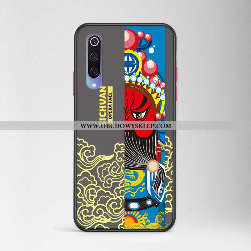 Futerał Xiaomi Mi A3 Kreatywne Chiński Styl Futerał, Pokrowce Xiaomi Mi A3 Trendy Mały Szara