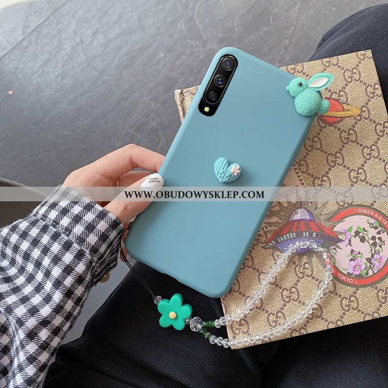 Futerał Xiaomi Mi A3 Trendy Mały Telefon Komórkowy, Pokrowce Xiaomi Mi A3 Osobowość Bunny Niebieska