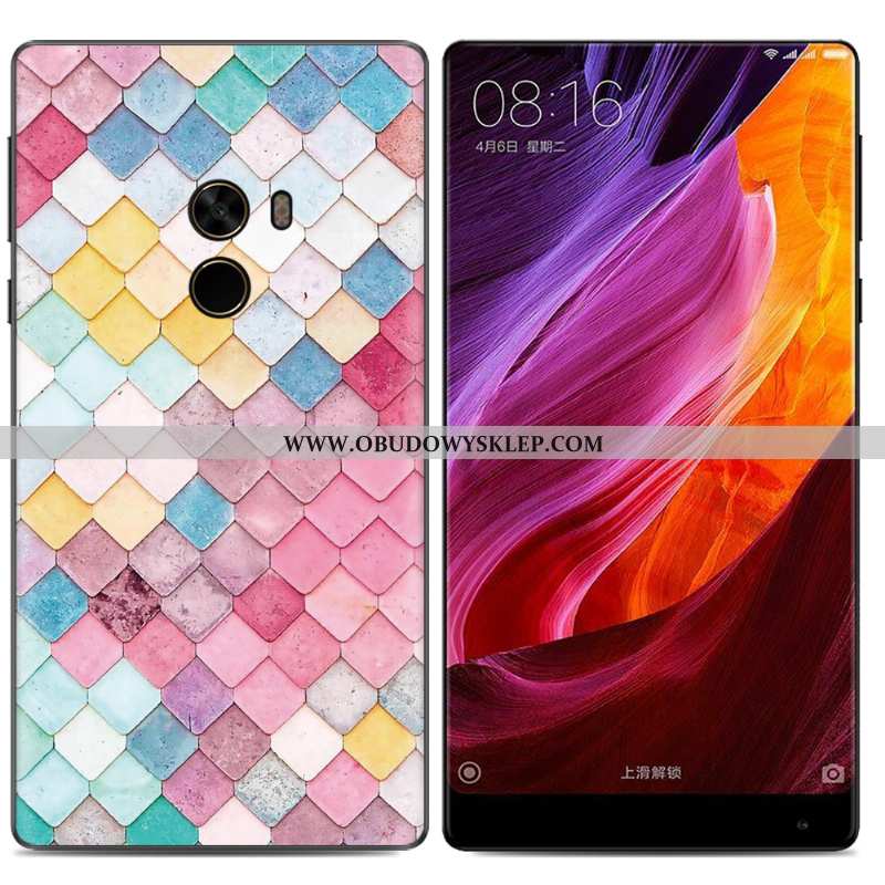 Futerał Xiaomi Mi Mix 2 Miękki Etui Futerał, Pokrowce Xiaomi Mi Mix 2 Kreatywne Kolor Żółta