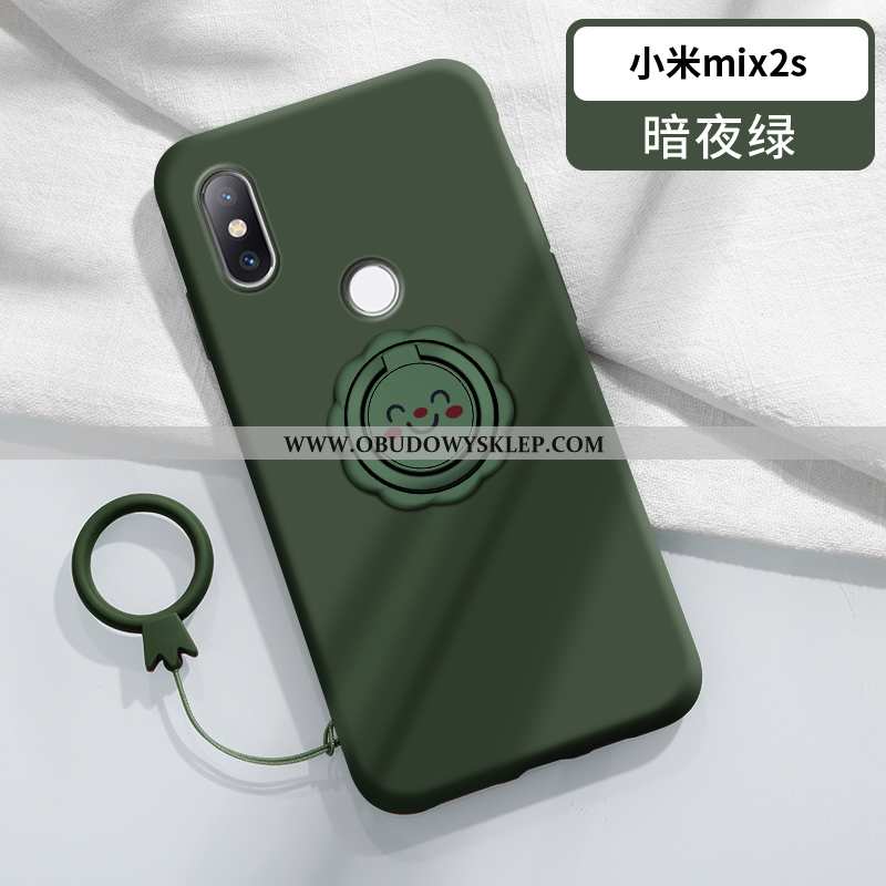 Futerał Xiaomi Mi Mix 2s Osobowość Zielony Trendy, Pokrowce Xiaomi Mi Mix 2s Kreatywne Wspornik Ziel