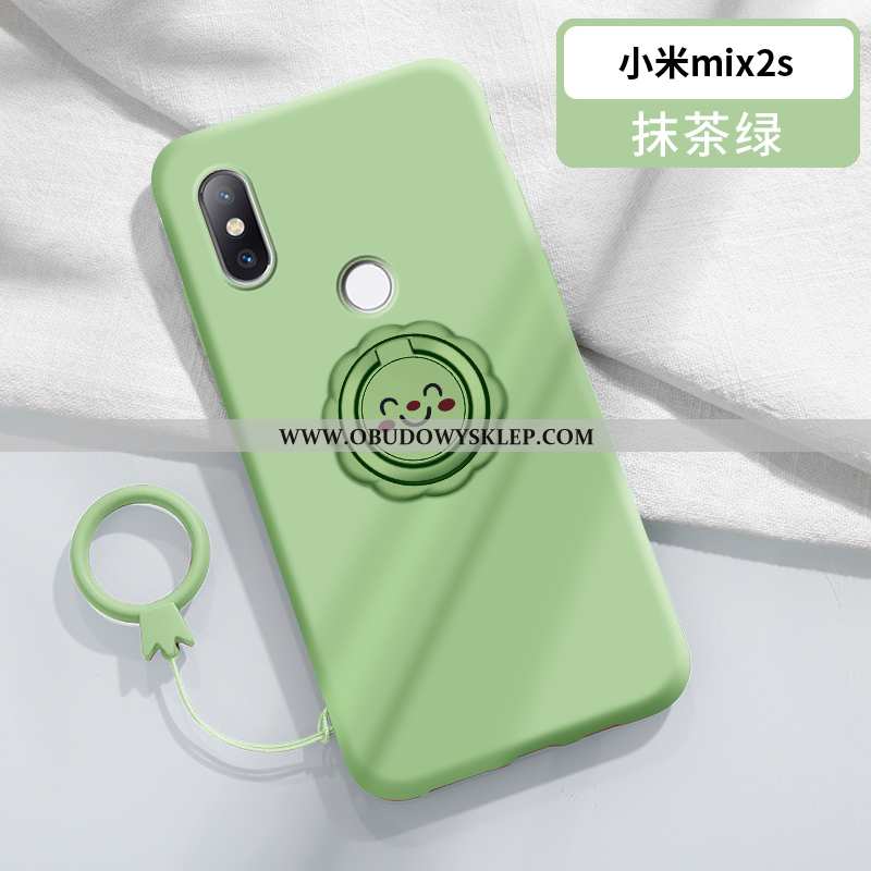 Futerał Xiaomi Mi Mix 2s Osobowość Zielony Trendy, Pokrowce Xiaomi Mi Mix 2s Kreatywne Wspornik Ziel