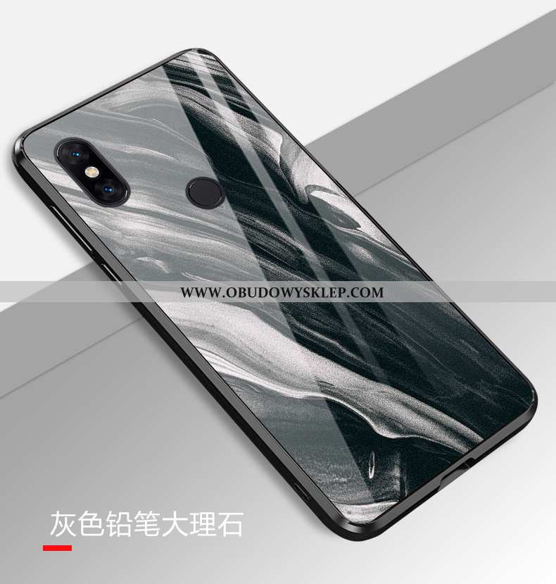 Futerał Xiaomi Mi Mix 3 Szkło Mały Anti-fall, Pokrowce Xiaomi Mi Mix 3 Osobowość Silikonowe Biała