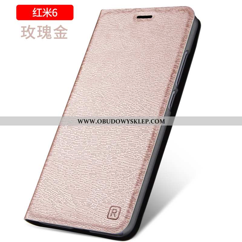 Futerał Xiaomi Redmi 6 Skórzane Etui Miękki All Inclusive, Pokrowce Xiaomi Redmi 6 Trendy Telefon Ko