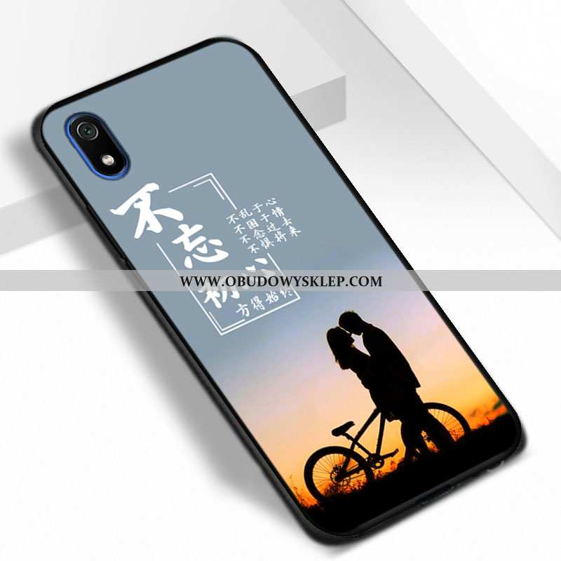 Futerał Xiaomi Redmi 7a Ochraniacz Czarny, Pokrowce Xiaomi Redmi 7a Trendy Czerwony Czarna