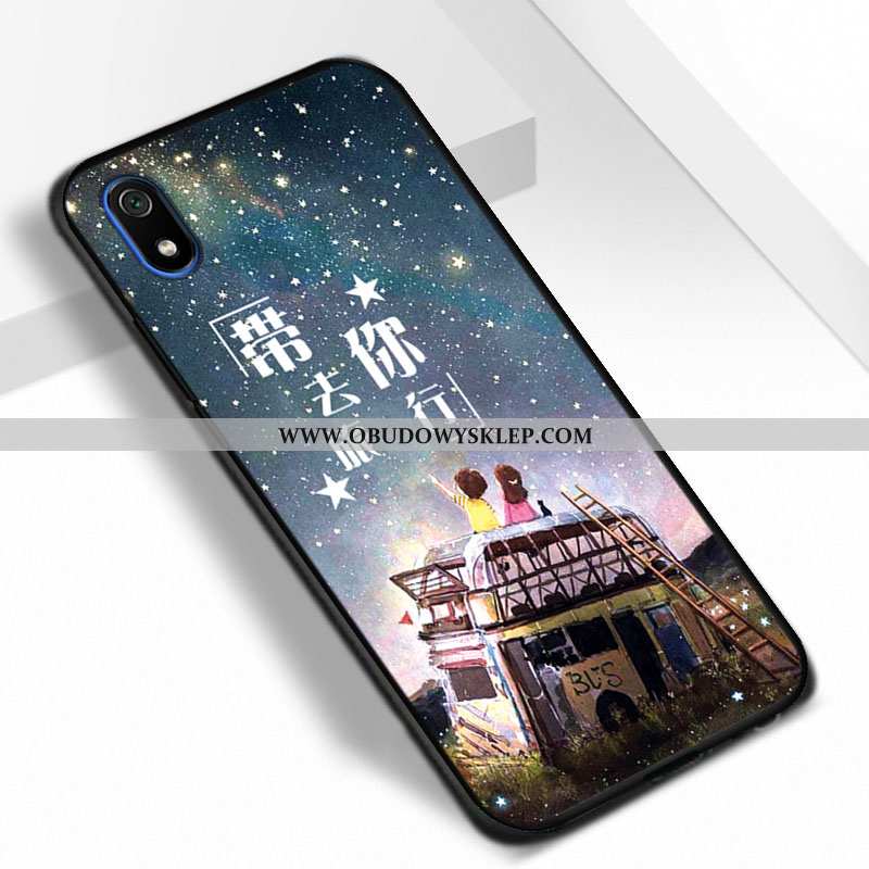 Futerał Xiaomi Redmi 7a Ochraniacz Czarny, Pokrowce Xiaomi Redmi 7a Trendy Czerwony Czarna