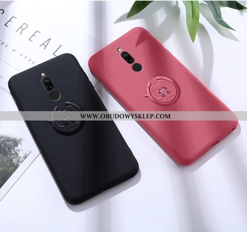 Futerał Xiaomi Redmi 8 Super Silikonowe Trendy, Pokrowce Xiaomi Redmi 8 Cienkie Nowy Czerwona