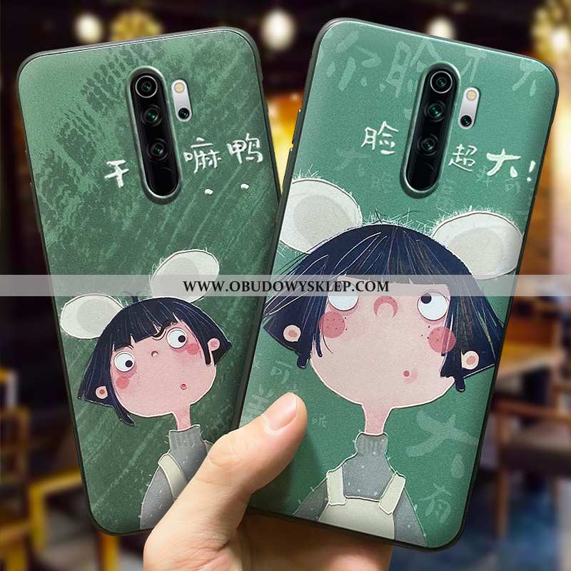 Futerał Xiaomi Redmi 9 Trendy Etui Zielony, Pokrowce Xiaomi Redmi 9 Cienkie Silikonowe Zielone