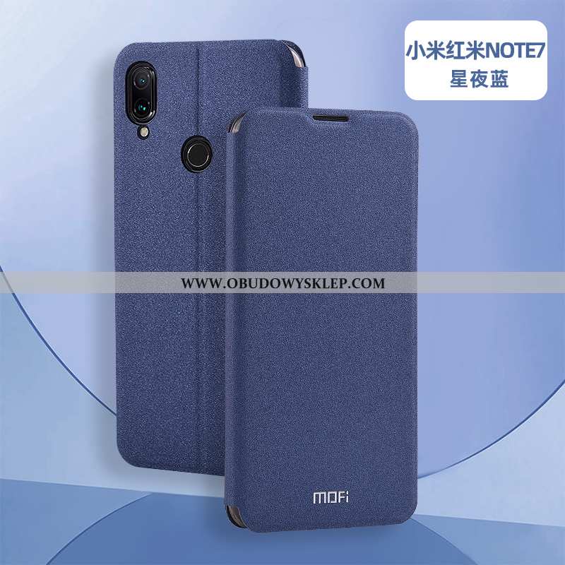 Futerał Xiaomi Redmi Note 7 Skórzane Etui Klapa Telefon Komórkowy, Pokrowce Xiaomi Redmi Note 7 Sili