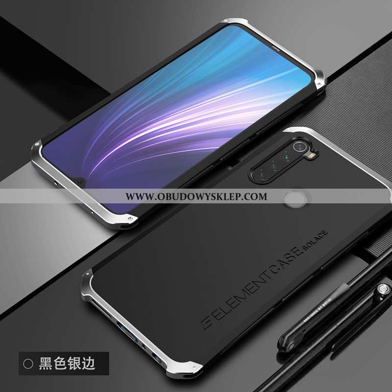 Futerał Xiaomi Redmi Note 8t Metal Granica Futerał, Pokrowce Xiaomi Redmi Note 8t Ochraniacz Mały Cz