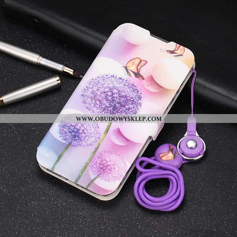 Futerał iPhone 11 Ochraniacz Etui Purpurowy, Pokrowce iPhone 11 Skórzane Nowy Fioletowy