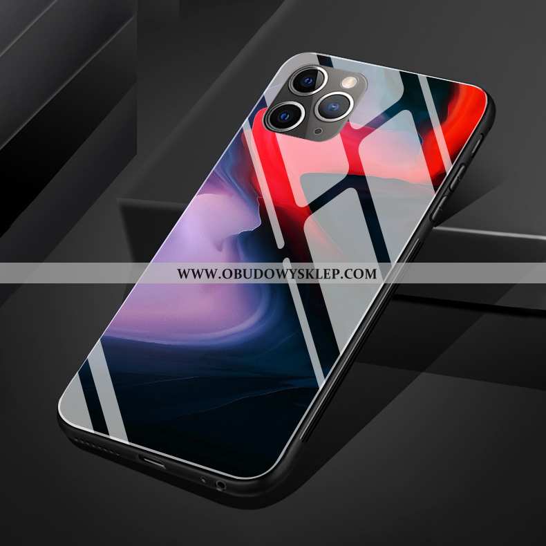 Futerał iPhone 11 Pro Max Szkło Kolor Abstrakcja, Pokrowce iPhone 11 Pro Max Silikonowe Ochraniacz K